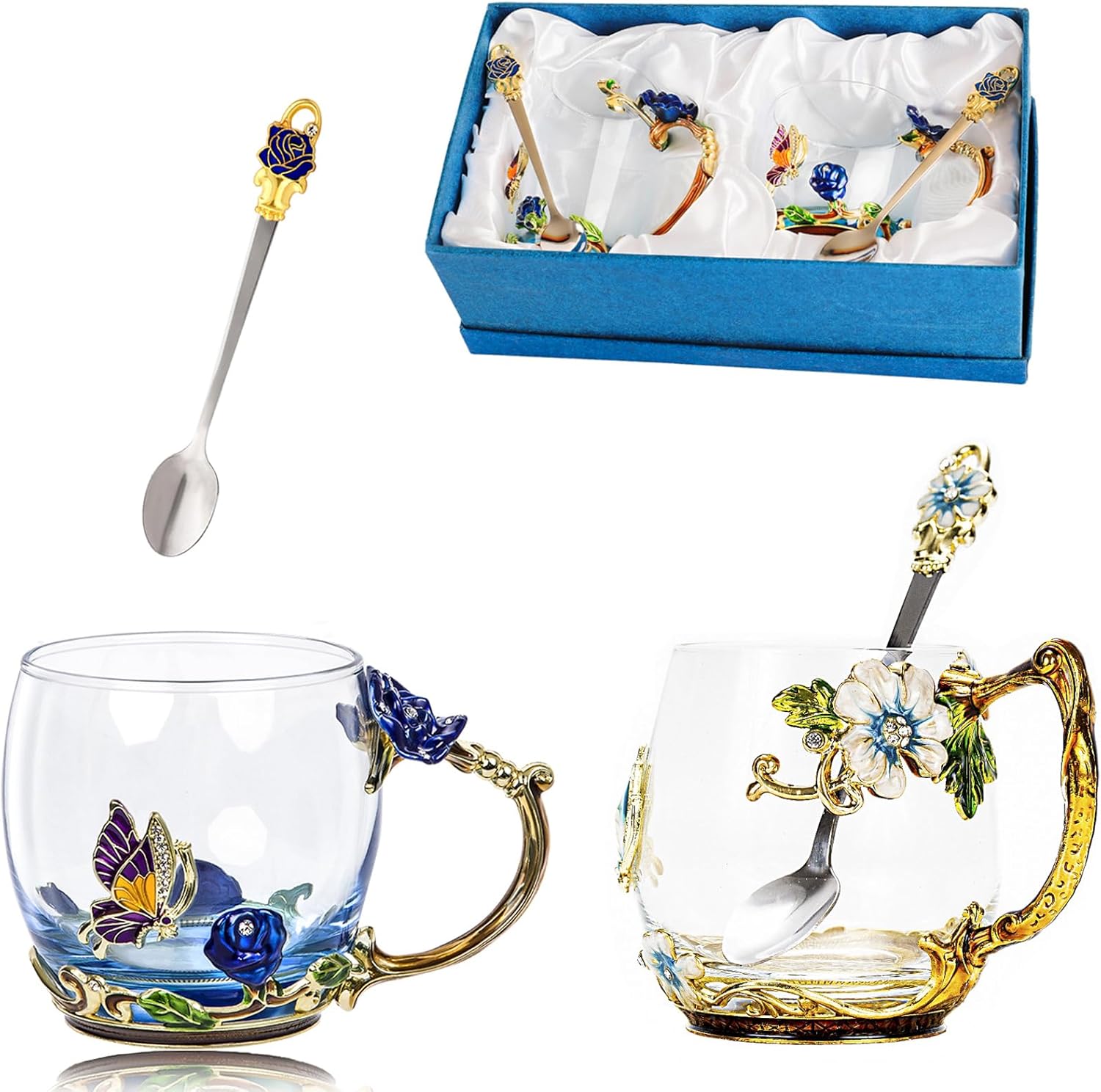 Fancy Tea Cup Set for Tea Lovers - Unique Gift Idea