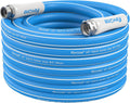 Fevone 50ft Heavy Duty Garden Hose - Lightweight, Kink-Resistant