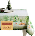Maison d Hermine Rectangle Cotton Tablecloth 70 x 108 in - Elegant