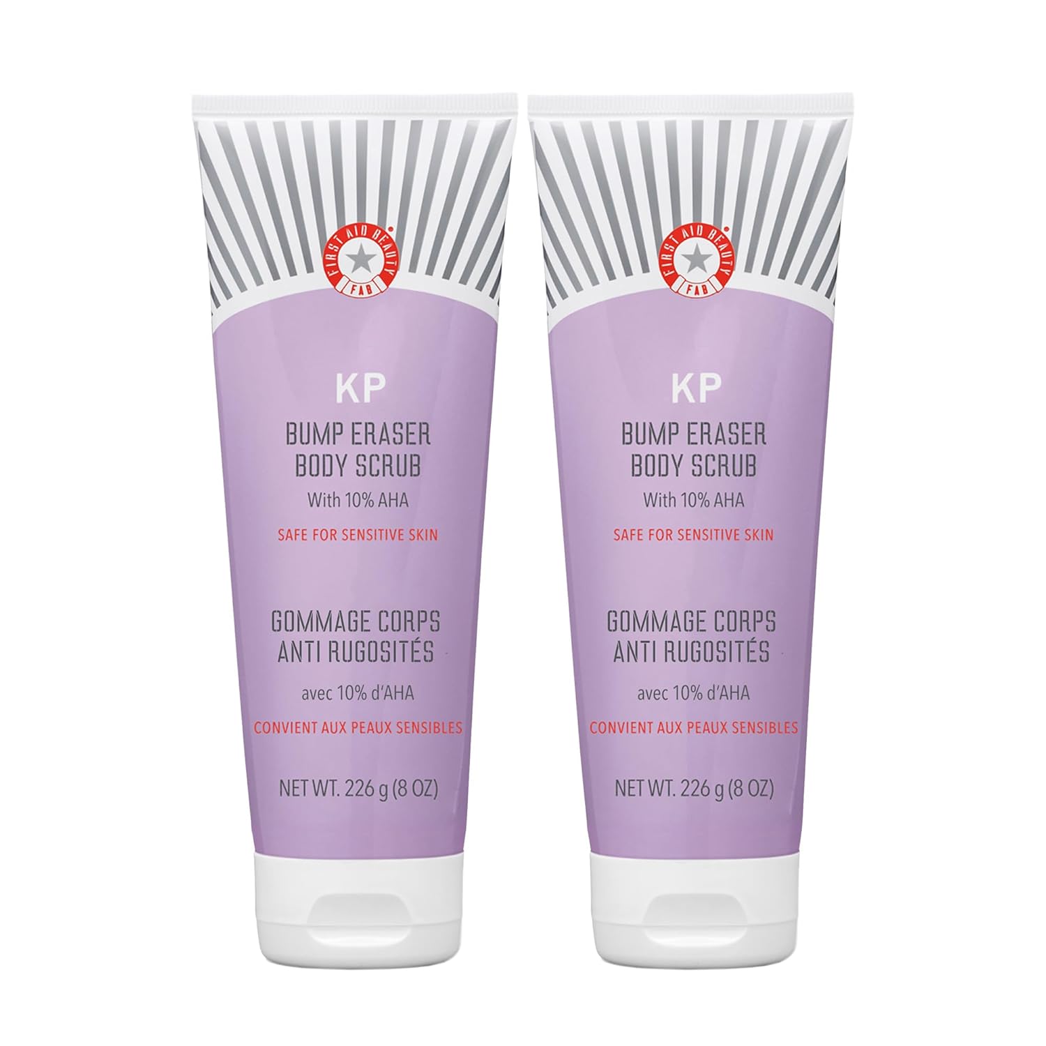 KP Bump Eraser Body Scrub with 10% AHA for Smooth Skin