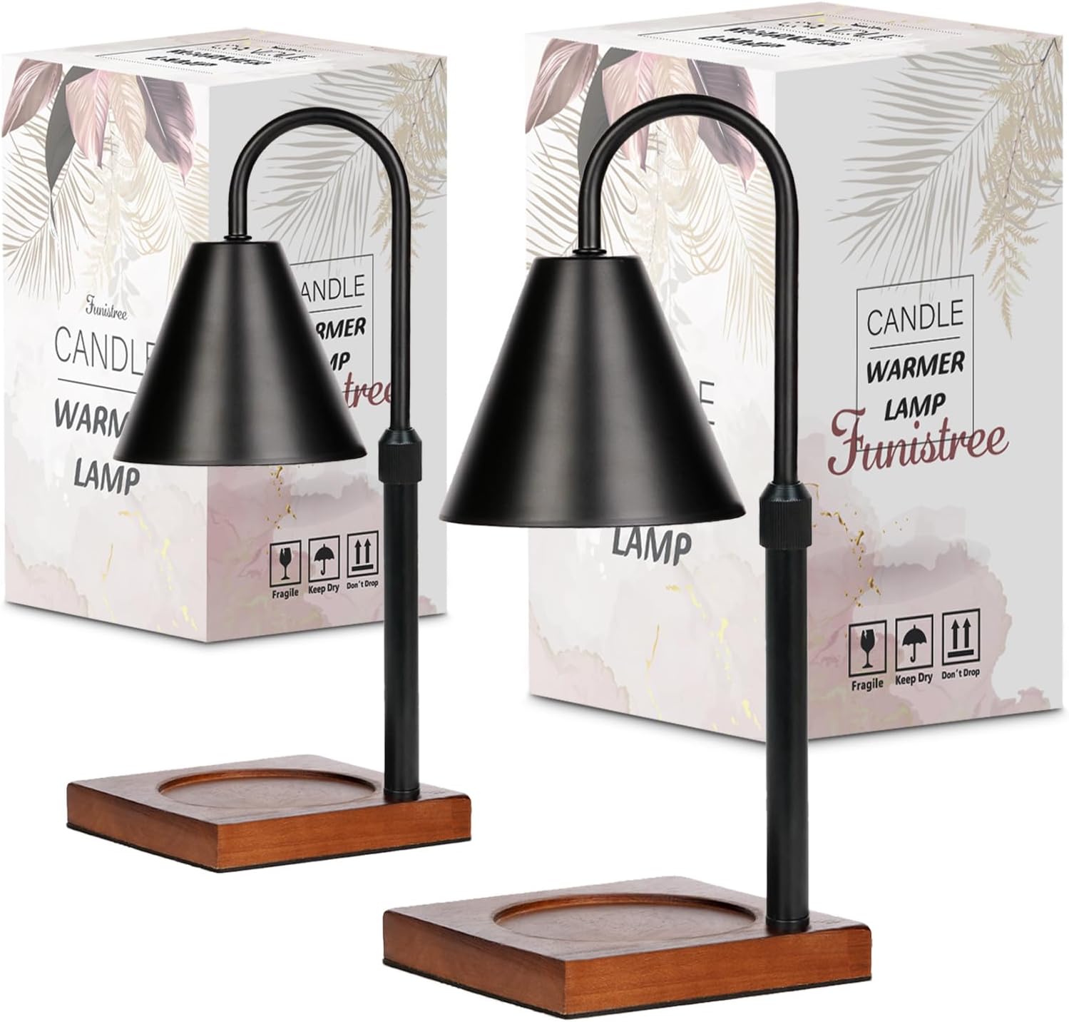 Modern Candle Warmer Lamp 2 Pack for Cozy Home Decor Gifts