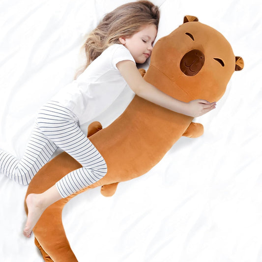 Giant Capybara Plush Stuffed Animal for Kids and Adults