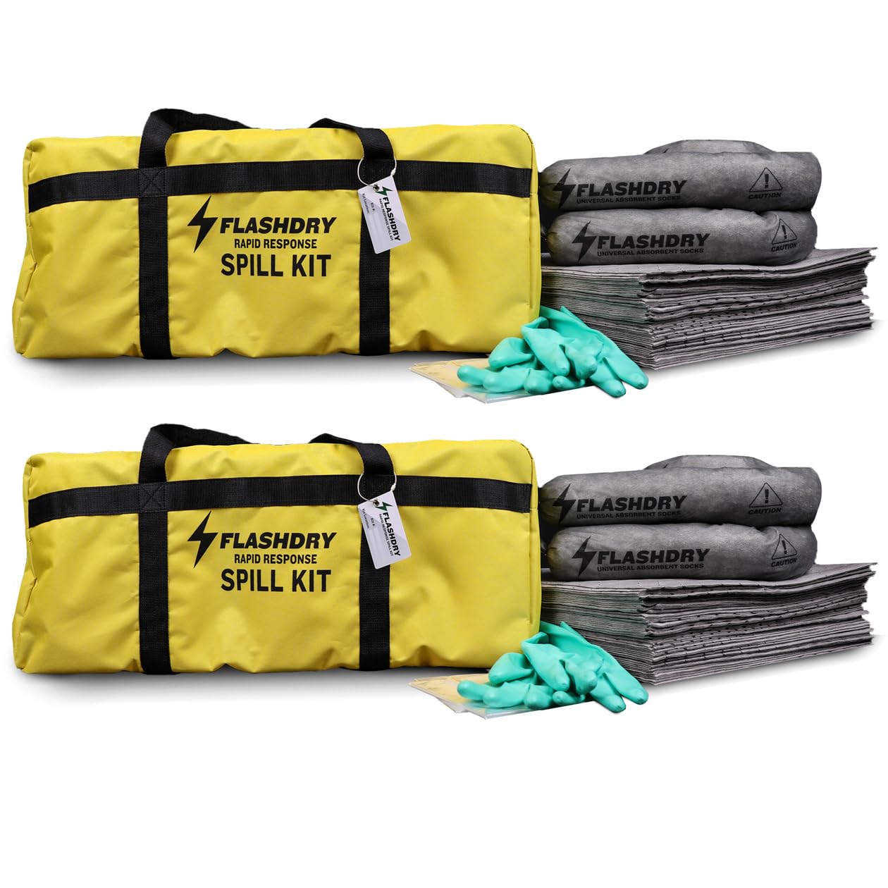 Flashdry Portable Complete Spill Kits for Easy Cleanup Anywhere