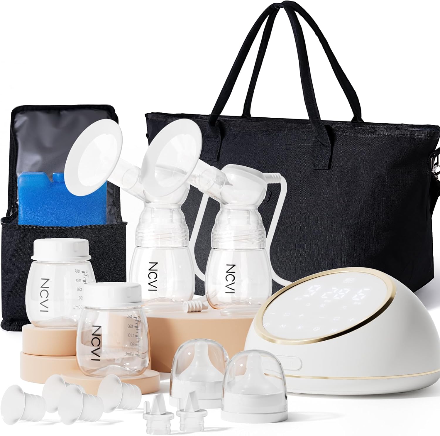 NCVI Electric Breast Pump F1 with Hospital-Grade Suction