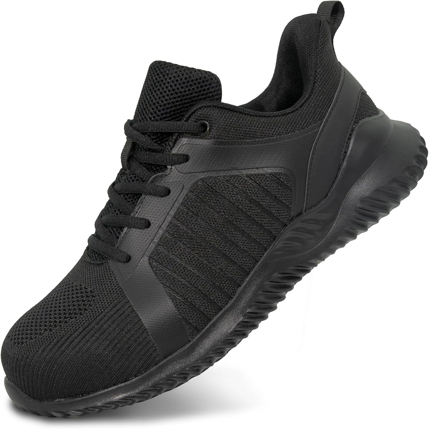 LUPWEE Steel Toe Shoes for Men Women - Comfortable Safety Sneakers