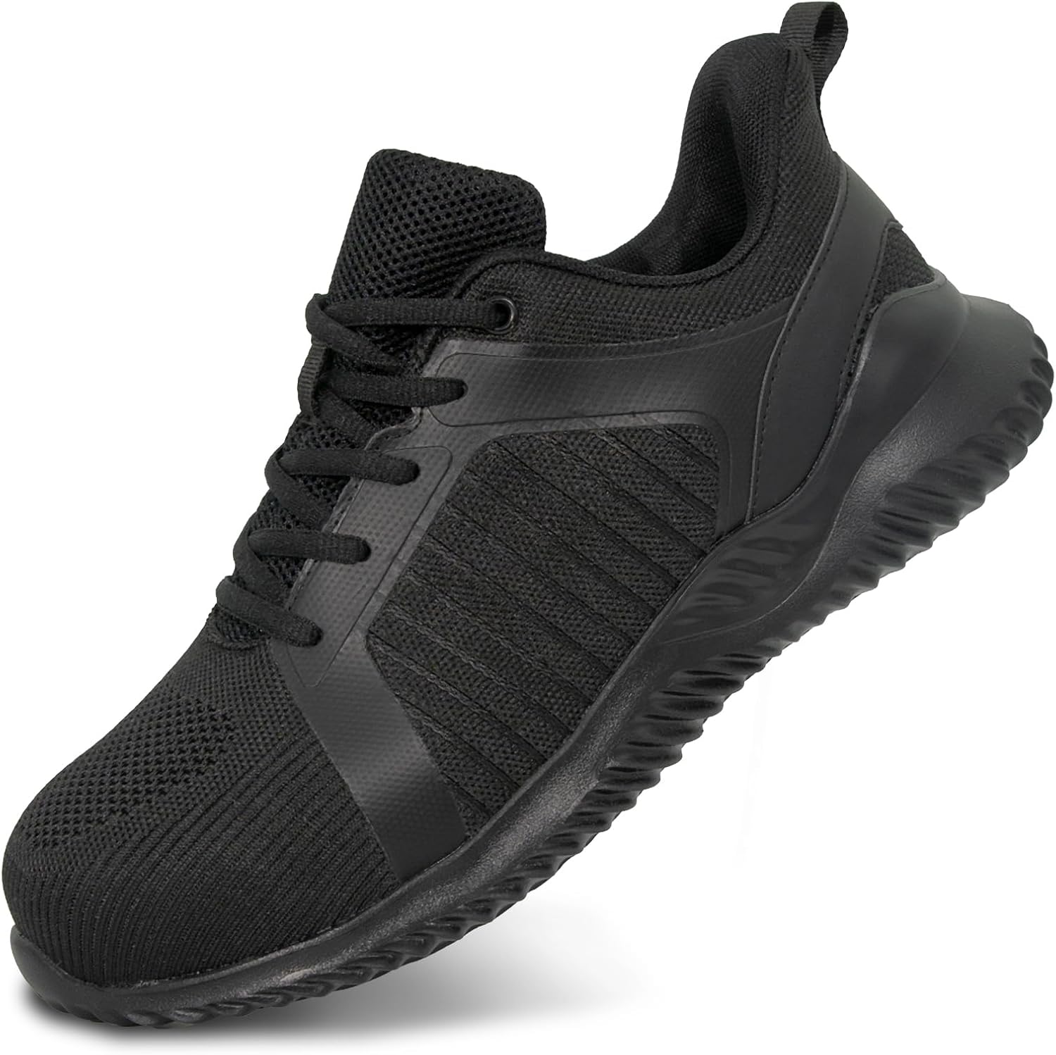 LUPWEE Steel Toe Shoes for Men Women - Comfortable Safety Sneakers