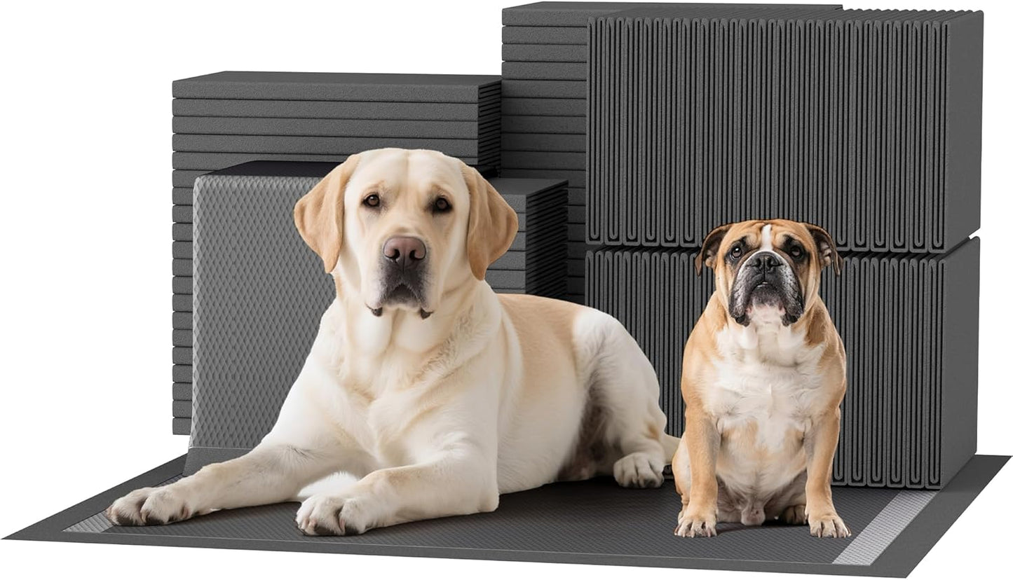 Bulubaky Charcoal Super Absorbency Puppy Pads for Pets