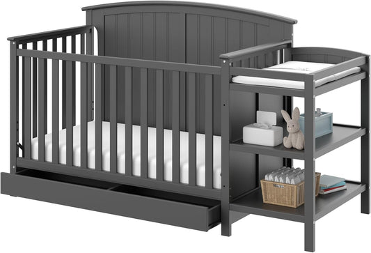 Storkcraft Steveston 5-in-1 Convertible Crib and Changer Review