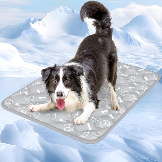 Rywell Dog Cooling Mat 2.0 for Summer Comfort and Style