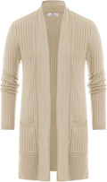 PJ PAUL JONES Men's Shawl Collar Long Cardigan - Cozy Layering