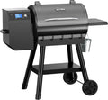 LCD Control Wood Pellet Smoker Grill with 456 SQ IN Cooking Area