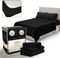 King Size Cooling Sheets Set - Luxury Hotel Feel with Deep Pockets