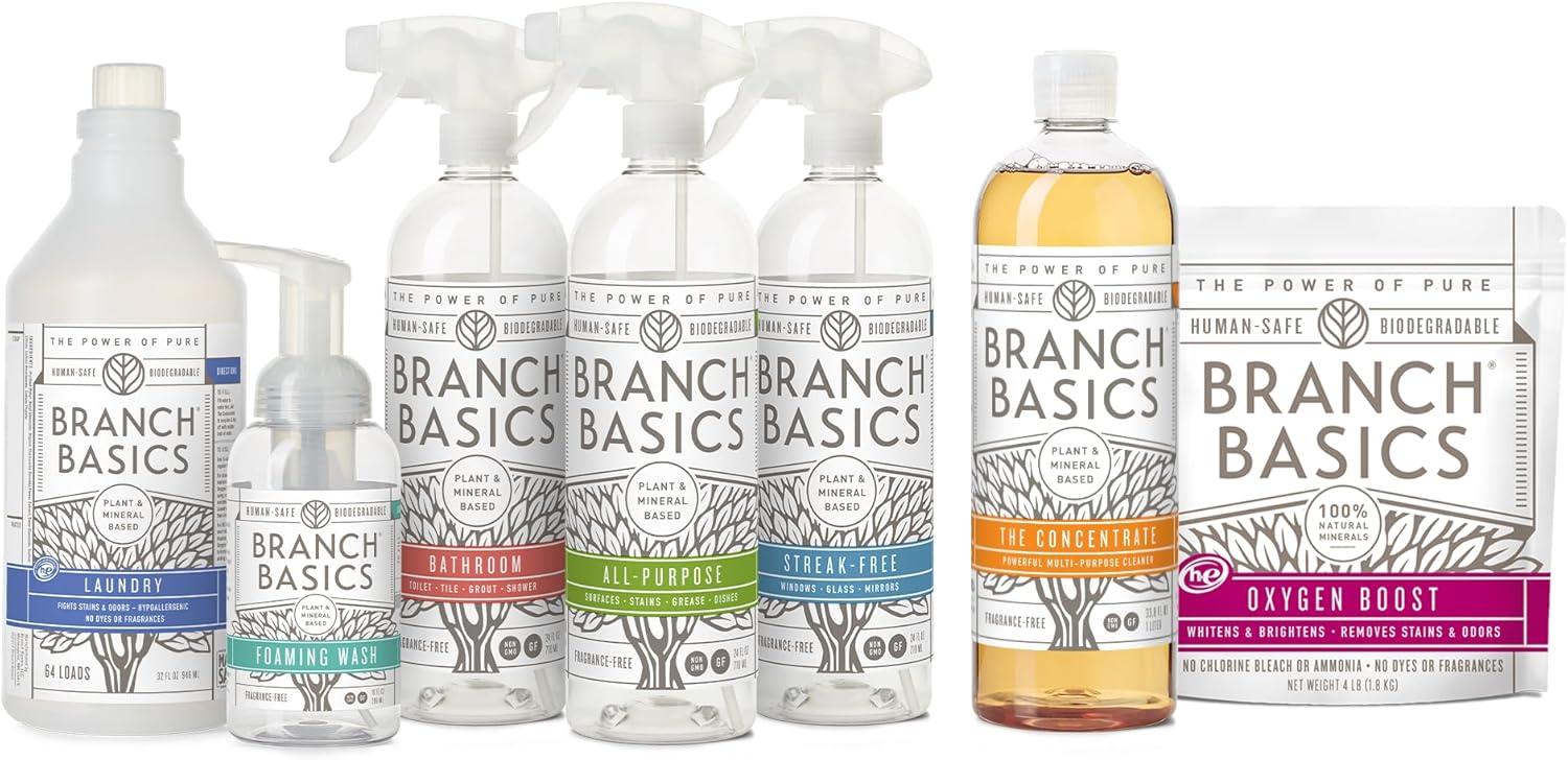 Branch Basics Premium Starter Kit for Safe and Effective Cleaning