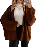 Oversized Cardigan Sweater for Women - Cozy Chunky Knit Saodimallsu