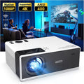 FUDONI 4K WiFi Projector: Outdoor Home Theater Bliss!