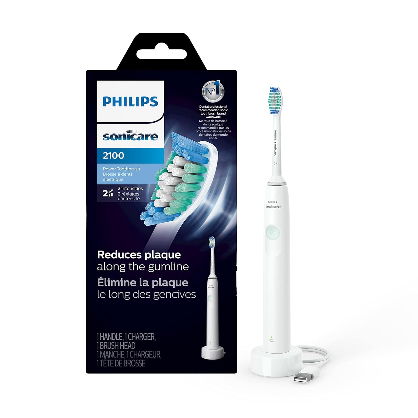 Philips Sonicare 2100 Power Toothbrush for Effective Cleaning