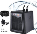 Quiet 1/3 HP Aquarium Chiller for 110 Gal, Seawater/Fresh Water Cooling