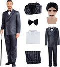 Men's 1920s Gangster Pinstripe Suit Set - Classic Costume