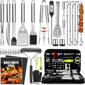 34Pcs Grill Accessories BBQ Set - Complete Heavy Duty 16in Tools