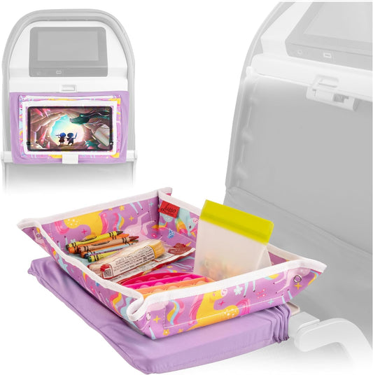 Travel Tray Cover - Unicorn Fun for Toddlers