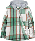 Trendy Boys Plaid Hoodie Shirt for Cold Weather Style