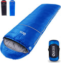 Down Sleeping Bag for Adults 600 Fill Power - Ultralight Compact