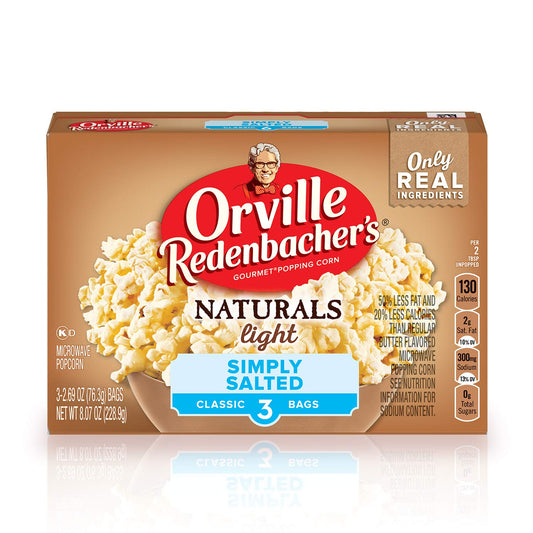 Orville Redenbacher's Naturals Popcorn Trio - Light & Simply Salted