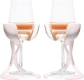 VoChill Stemmed Wine Glass Chiller - Refreezable Chill Cradle