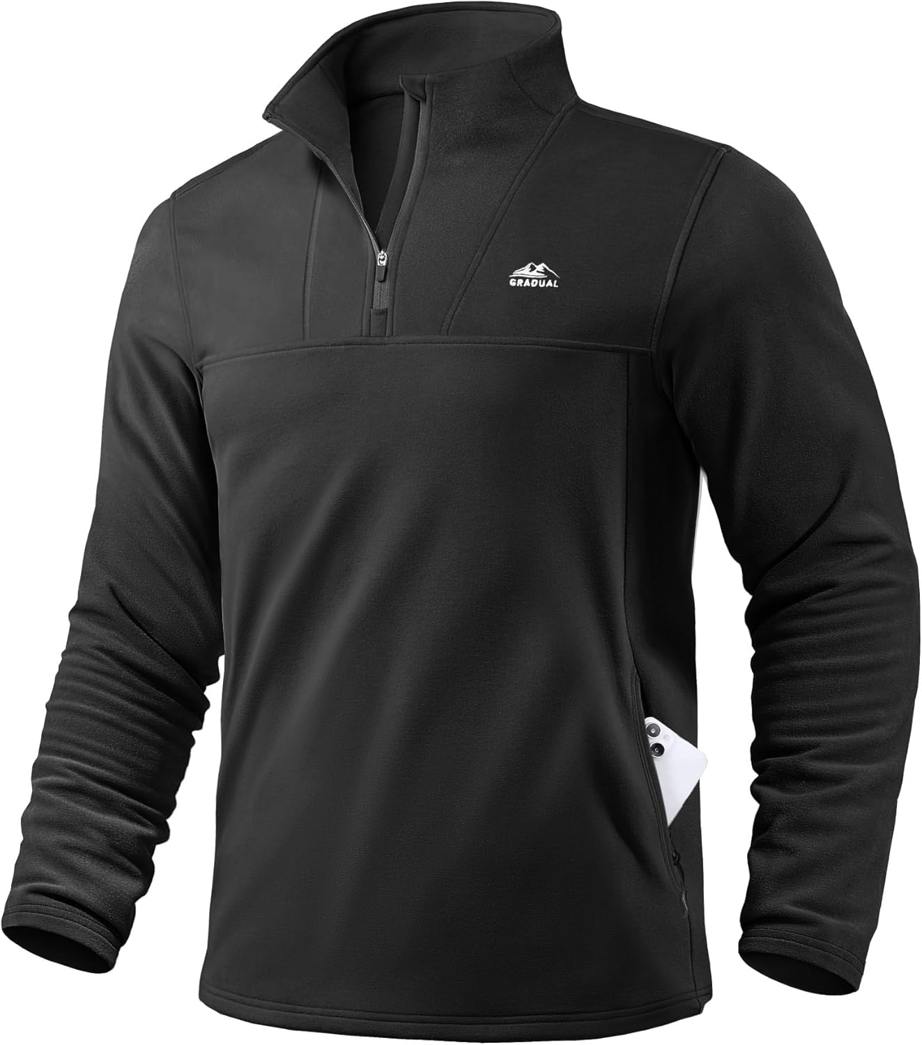 Performance Quarter Zip Sweater by G Gradual