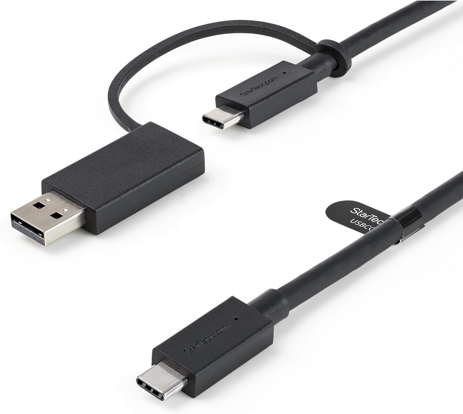3ft USB-C Cable with USB-A Adapter for Fast Data Transfer