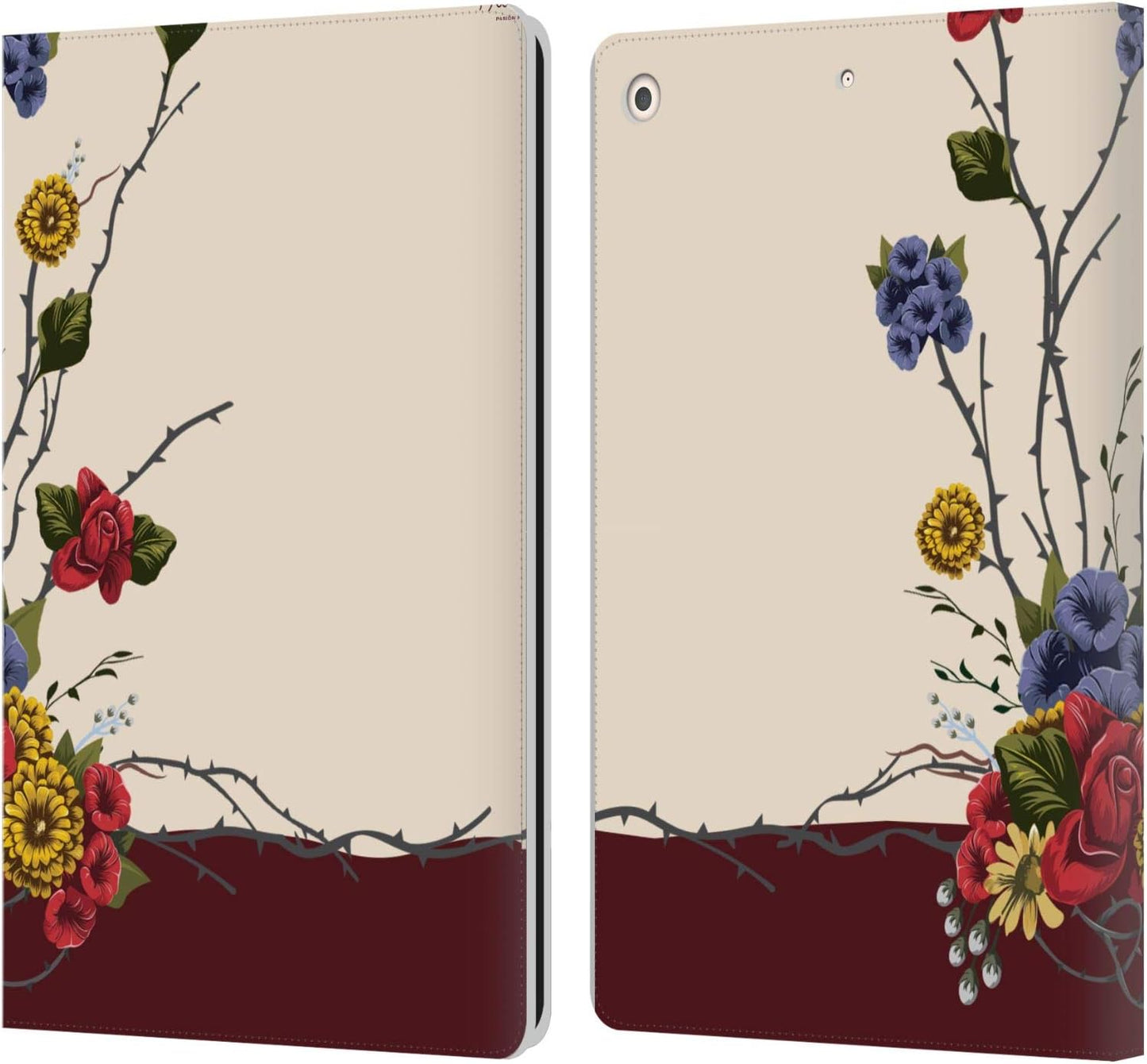Frida Kahlo Leather Wallet Case for Apple iPad 10.2 2019-2021