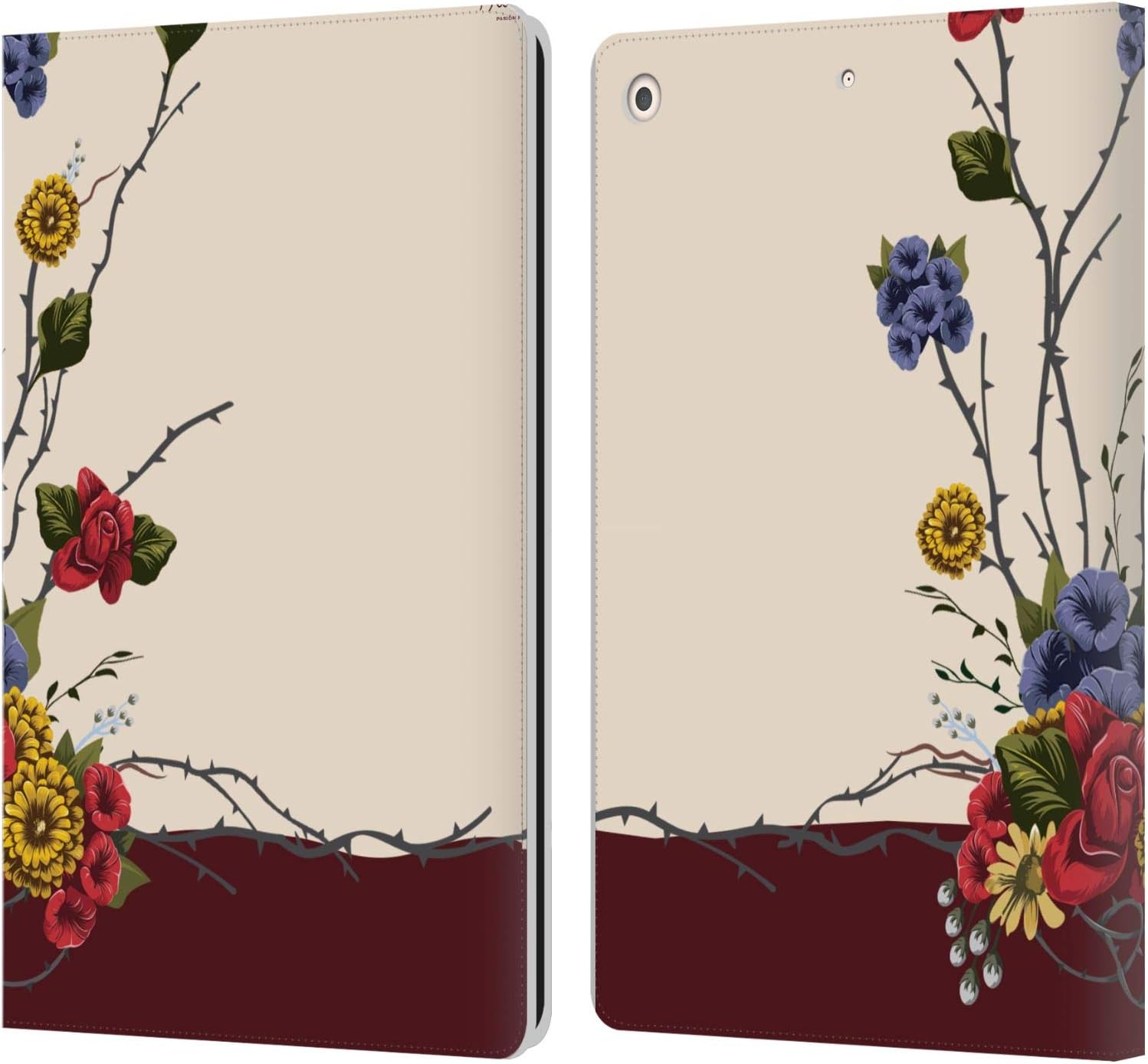 Frida Kahlo Leather Wallet Case for Apple iPad 10.2 2019-2021