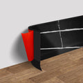 Vinyl Wall Base 4in x 100ft Flexible Self Adhesive Baseboard Trim