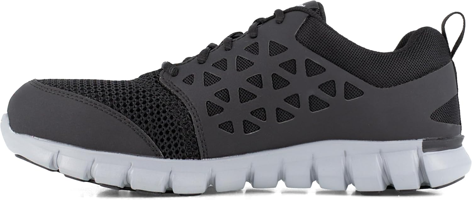 Reebok Work Mens Sublite Cushion Electrical Alloy Toe Shoes