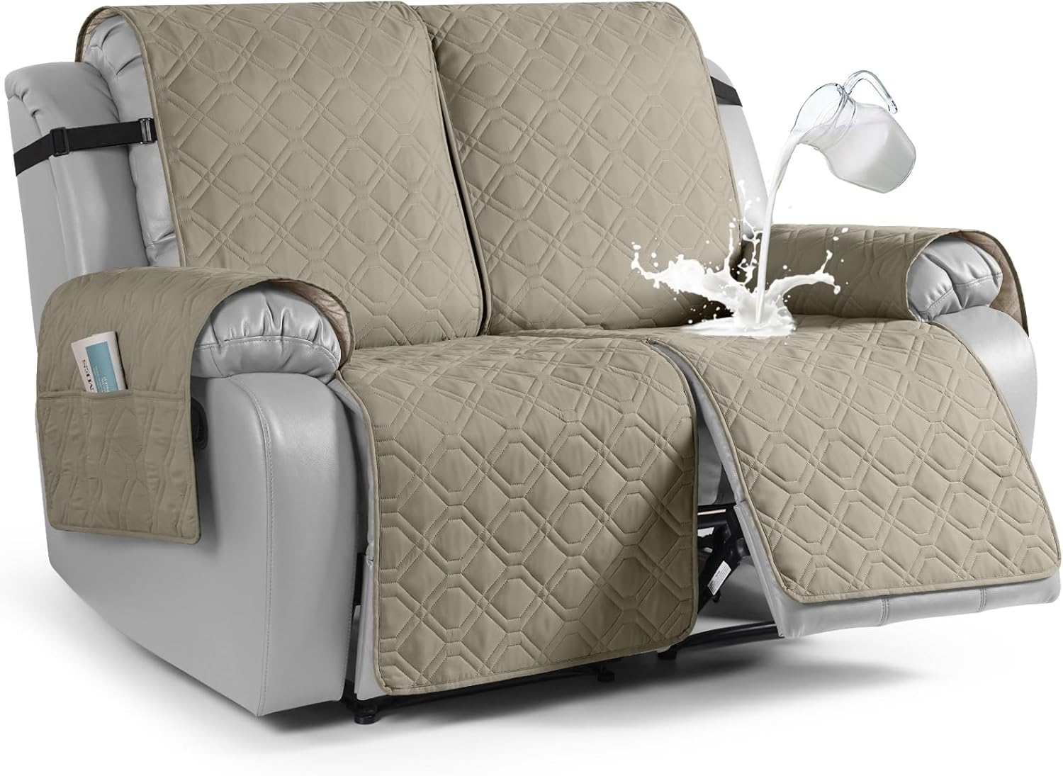 VANSOFY Waterproof Recliner Couch Covers for Pets and Kids