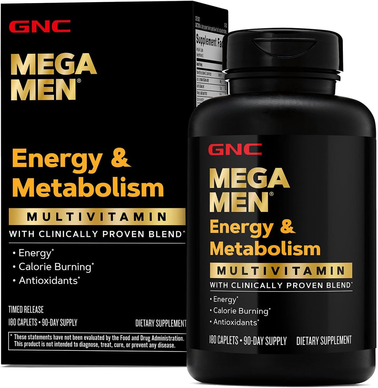 GNC Mega Men Energy & Metabolism Multivitamin Caplets Review