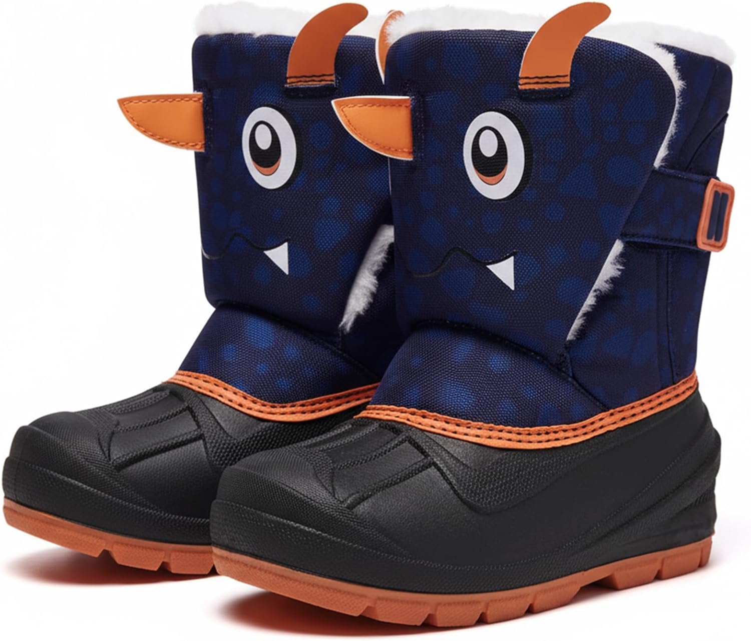 MORENDL Toddler Winter Snow Boots for Boys and Girls Hiking