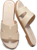 Yozuru Womens Flat Sandals Open Toe Dressy Summer Sandals