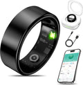 Smart Health Ring for Women and Men Fitness Tracker - Black 12