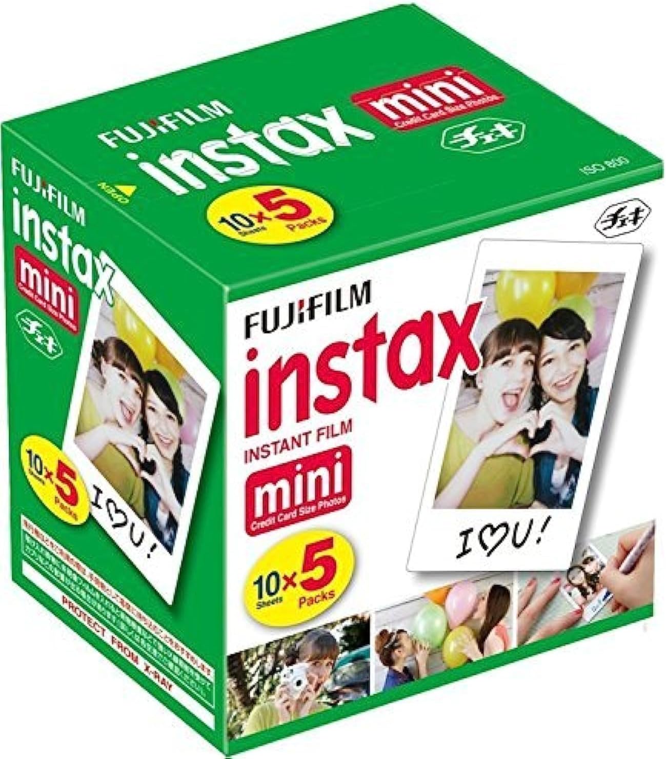 Fujifilm Instax Mini Film Pack - Capture 50 Instant Shots