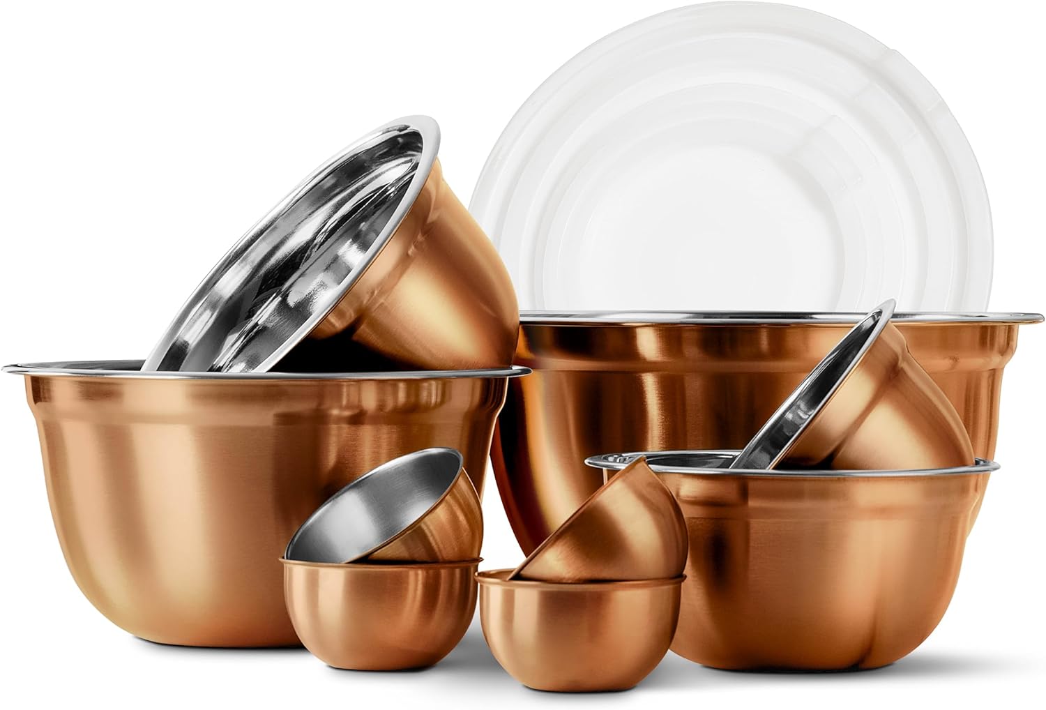 18 Piece Mixing Bowls Set with Airtight Lids for Kitchen Use