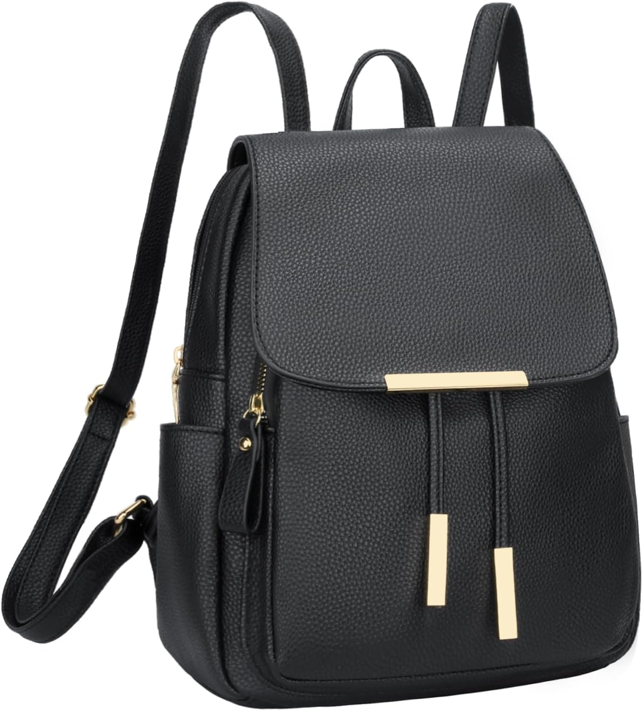 KKXIU Trendy Leather Backpack Purse for Women - Stylish Daypack