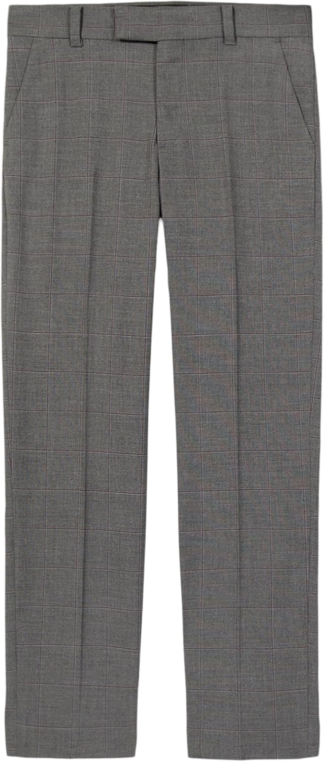 Calvin Klein Boys' Flat Suit Dress Pant for Stylish Comfort