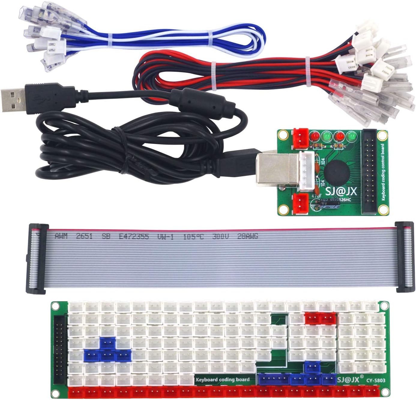 Development Keyboard Encoder Board for DIY Game Controllers