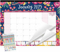 Bloom 2025 Desk Calendar: Vintage Floral Organizer