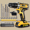 Cordless Drill Set 21V Power Drill - Compact Home Power Tool