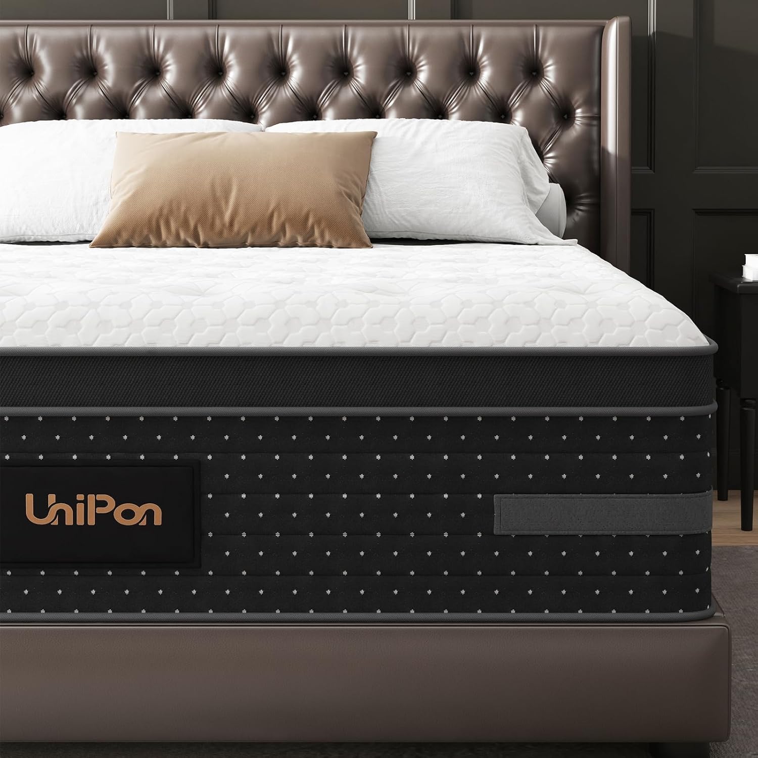 Twin 10 Inch Hybrid Mattress for Pain Relief & Deep Sleep
