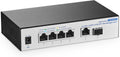 10G Web Managed Switch 4x2.5G RJ45 + 10G RJ45 + SFP - Powerful 10G