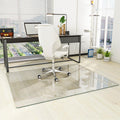 Koonmi 46x55 Glass Chair Mat - Heavy Duty Protection for Hard Floors