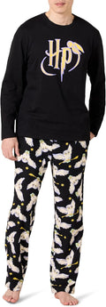 Mens Flannel Pant and Long-Sleeve T-Shirt Pajama Set - Soft Brushed is